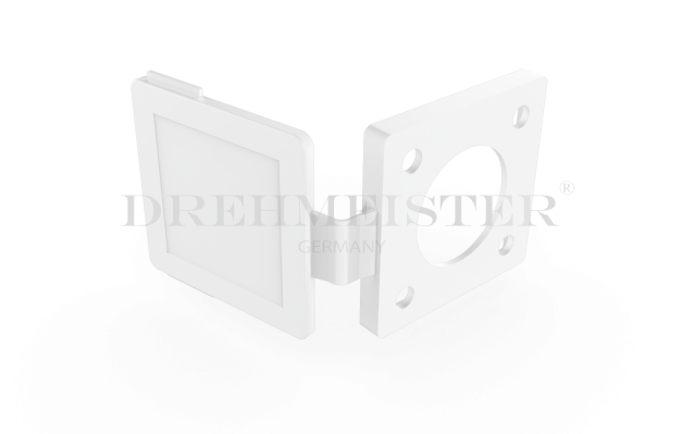 Buitenvuller vervangingsdop voor LPG‑vulpunt wit & zwart - Afbeelding 3