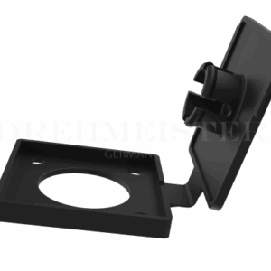 Buitenvuller vervangingsdop voor LPG‑vulpunt wit & zwart